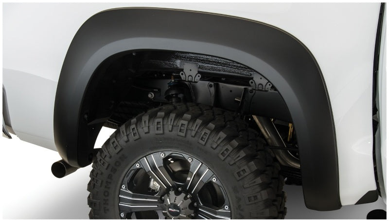Bushwacker 07-13 Toyota Tundra Fleetside Extend-A-Fender Style Flares 2pc - Black - My Store