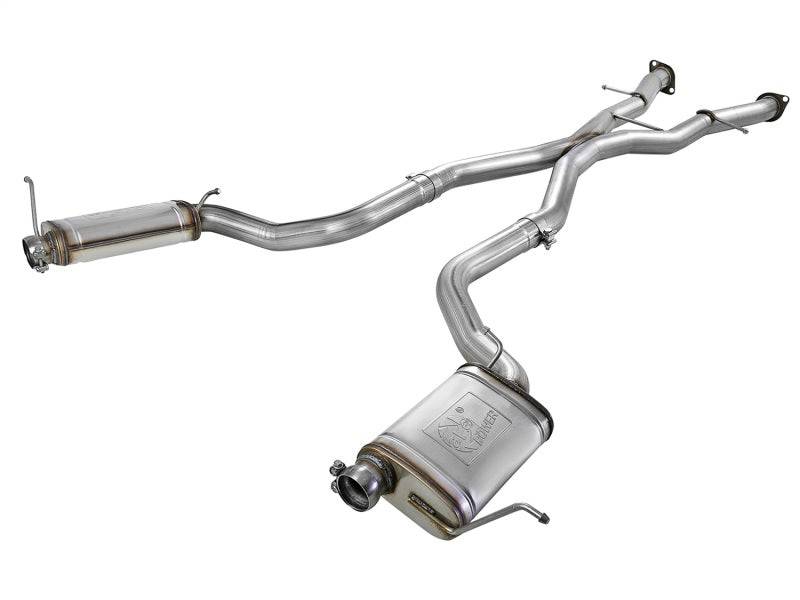 aFe MACHForce XP Cat-Back Exhaust Stainless No Tips 12-15 Jeep Grand Cherokee SRT/SRT-8 V8 Hemi 6.4L - My Store
