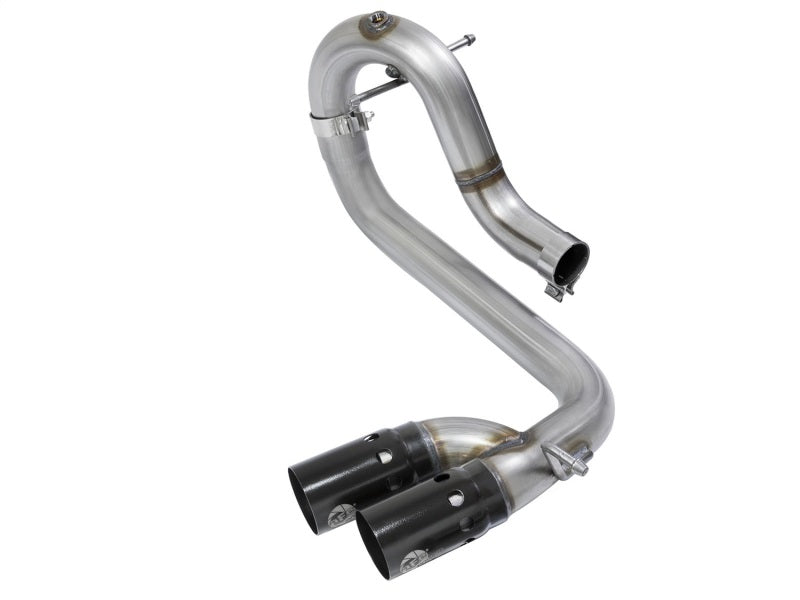 aFe Rebel Series DPF-Back 3in Side Exit SS Exhaust w/ IC Black Tip 2016 GM Colorado/Canyon 2.8L (td) - Mammoth Racing -