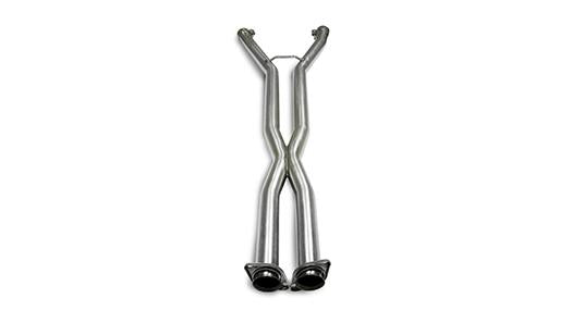 14163 Corsa X-Pipe 2.5 Inch Stainless Steel 05-08 Chevy Corvette C6 w/Manual/Auto 4 Trans 6.0L/6.2L V8 Corsa Performance - Mammoth Racing -COR14163