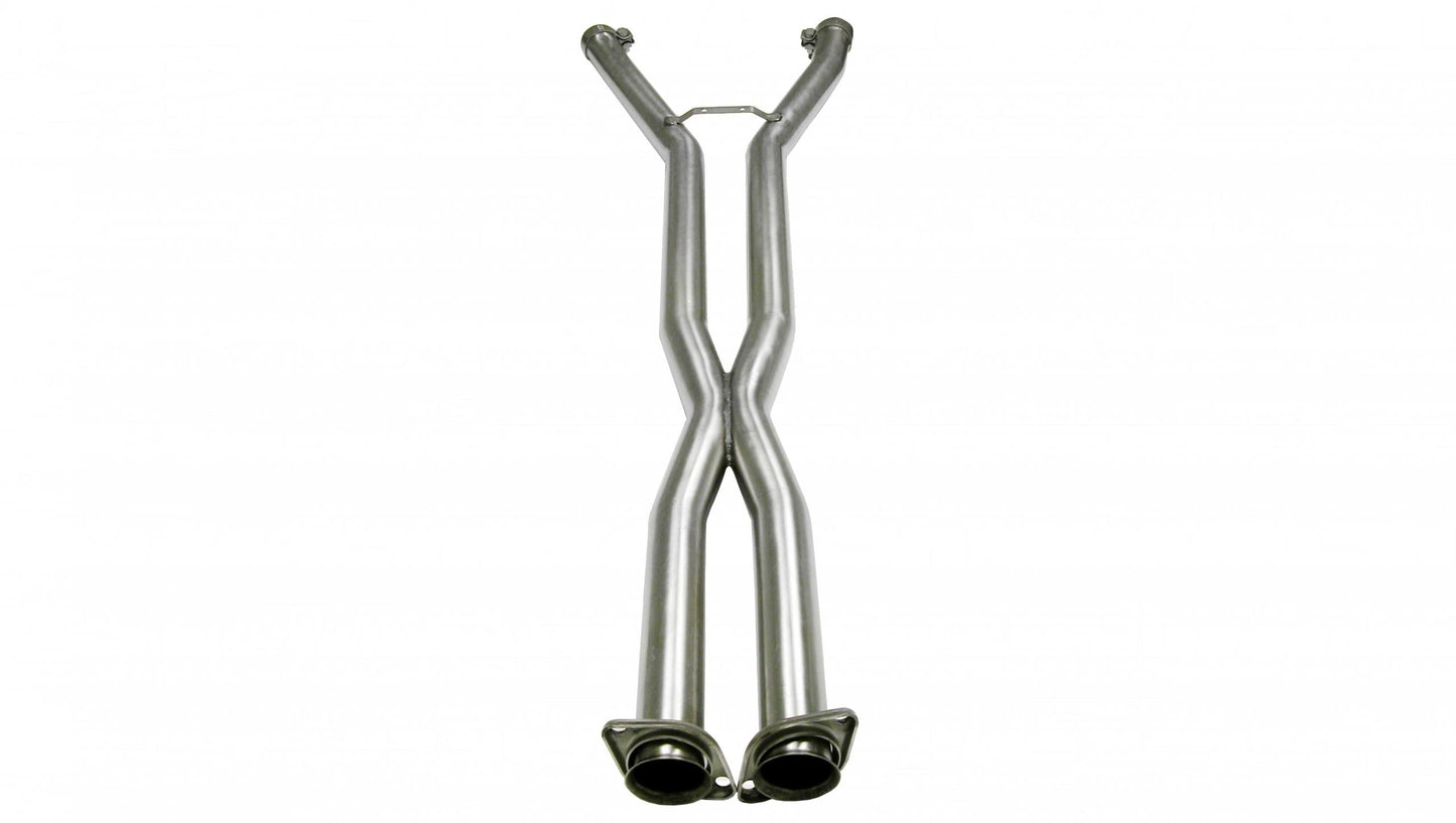14330 Corsa X-Pipe 2.5 Inch Stainless Steel 09-13 Chevy Corvette C6 6.2L V8 Corsa Performance - Mammoth Racing -COR14330