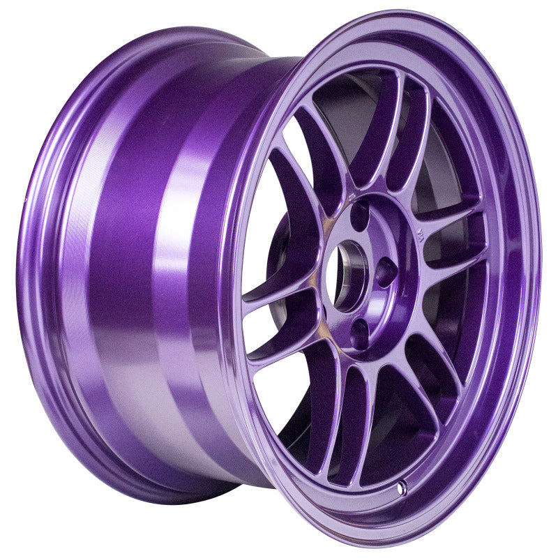 Enkei RPF1 17x9 5x114.3 22mm Offset 73mm Bore Purple Wheel - Mammoth Racing -