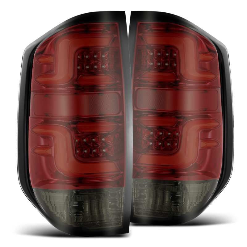 AlphaRex 14-20 Toyota Tundra PRO-Series LED Tail Lights Red Smoke - Mammoth Racing -