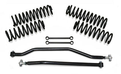 DV8 Offroad 07-18 Jeep Wrangler JK Rock Runner 3.5in Front & Rear Lift Kit w/ Track Bars - Mammoth Racing -