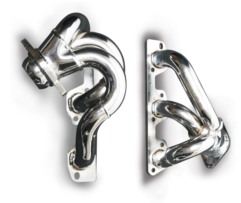 Gibson 07-11 Jeep Wrangler JK Rubicon 3.8l 1-1/2in 16 Gauge Performance Header - Stainless - Mammoth Racing -