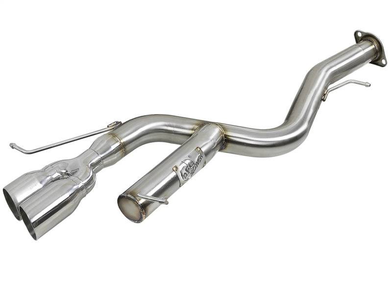 aFe MACHForce XP 08-13 BMW 135i L6-2.0L N54/N55 3in. 304 SS Axle-Back Exhaust w/Polished Tips - My Store