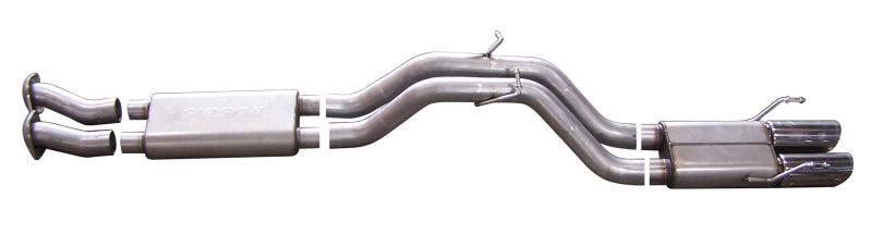 Gibson 06-10 Jeep Grand Cherokee Srt8 6.1l 3in Cat-Back Dual Exhaust - Aluminized - My Store