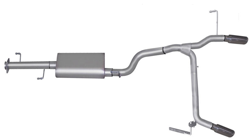 Gibson 07-14 Toyota FJ Cruiser Base 4.0l 2.5in Cat-Back Dual Split Exhaust - Aluminized - My Store