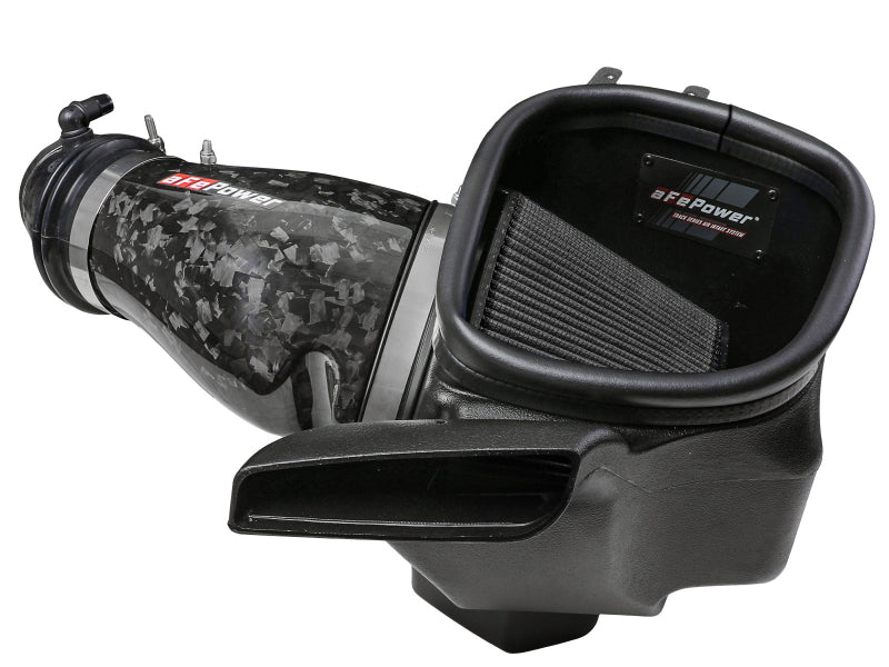 aFe 2021 Dodge Durango SRT Hellcat Track Series Carbon Fiber Cold Air Intake System w/ Pro 5R Filter - Mammoth Racing -