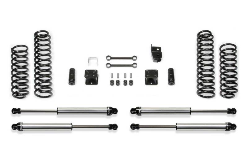 Fabtech 07-18 Jeep JK 4WD 4-Door 3in Sport System w/DL Shocks - Mammoth Racing -