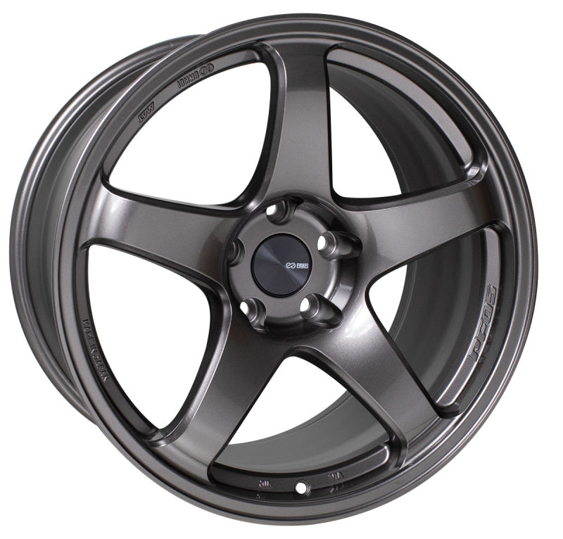 Enkei PF05 19x8.5 5x114.3 38mm Offset 75mm Bore Dark Silver Wheel - Mammoth Racing -