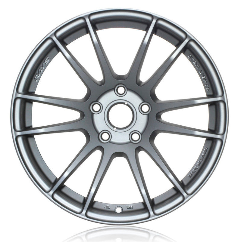 Gram Lights 57xtreme Spec-D 18x9.5 +22 5-114.3 Matte Graphite Wheel - Mammoth Racing -