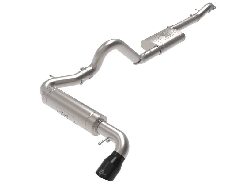 aFe Apollo GT 3in 409 SS Cat-Back Exhaust 2021 Ford Bronco L4-2.3L (t)/V6-2.7L (tt) w/ Black Tip - My Store