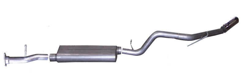 Gibson 06-09 Chevrolet Trailblazer LT 4.2l 2.5in Cat-Back Single Exhaust - Stainless - Mammoth Racing -