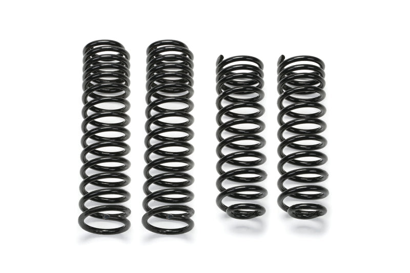 Fabtech 07-18 Jeep JK 4WD 2-Door 5in Front & Rear Long Travel Coil Spring Kit - Mammoth Racing -