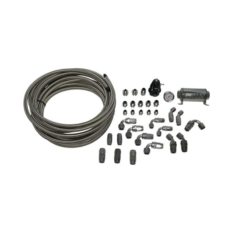 Deatschwerks 12-16 FR-S/12-20 BRZ/17-20 86 X2 Series Pump Module PTFE Plumbing Kit - Mammoth Racing -