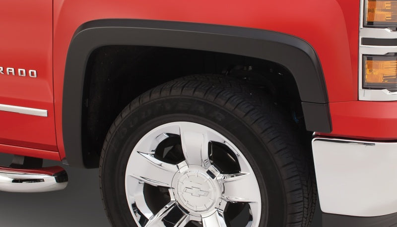 Bushwacker 15-18 Chevy Silverado 2500 HD OE Style Flares 2pc - Black - My Store
