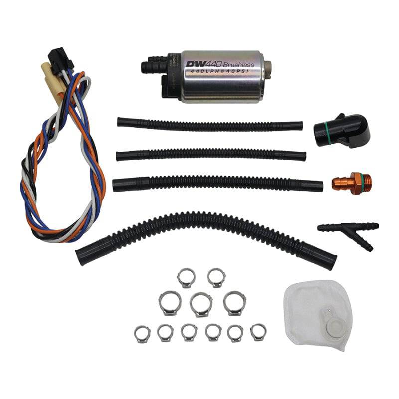DeatschWerks 2020+ Toyota Supra (A90) DW440 Brushless 440lph In-Tank Fuel Pump w/ Install Kit - Mammoth Racing -