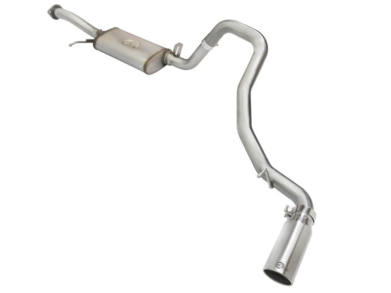 aFe MACH Force-Xp 2-1/2in Cat-Back Exhaust System w/ Polished Tip 01-19 Nissan Patrol V6 4.8L - Mammoth Racing -