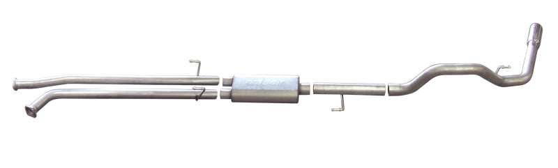Gibson 07-08 Toyota Tundra SR5 4.7l 3in Cat-Back Single Exhaust - Stainless - Mammoth Racing -