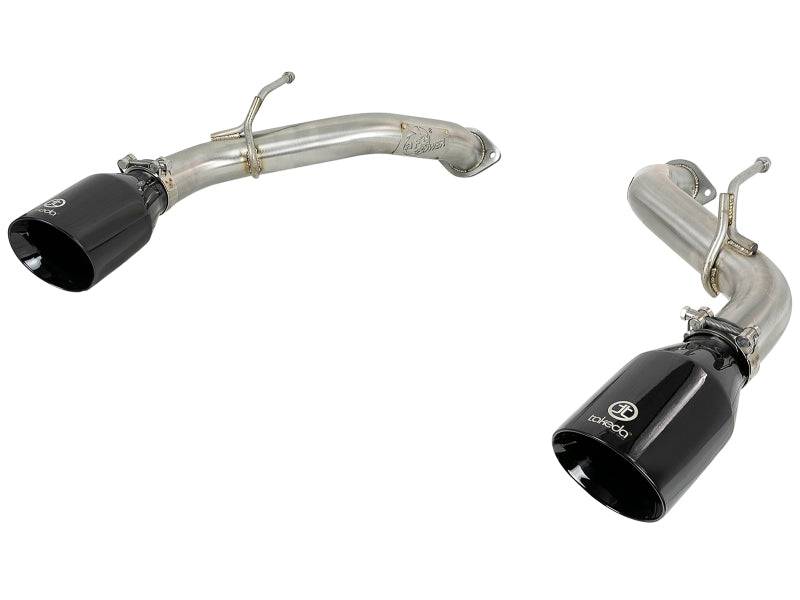 aFe POWER Takeda 2.5in 304 SS Axle-Back Exhaust w/ Black Tips 17-19 Infiniti Q60 V6-3.0L (tt) - My Store
