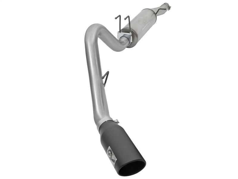 aFe MACHForce XP 4in Cat-Back SS-409 Exhaust w/ Black Tips 2017 Ford Super Duty F-250/F-350 V8-6.2L - Mammoth Racing -