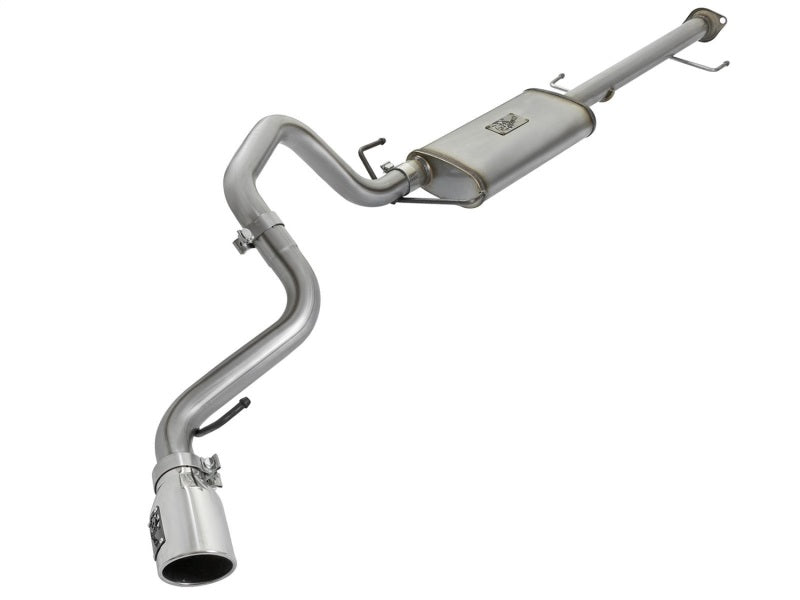 aFe MACH Force Xp 2.5in SS Cat-Back Single Side Exit Exhaust w/Polished Tips 07-14 Toyota FJ Cruiser - Mammoth Racing -
