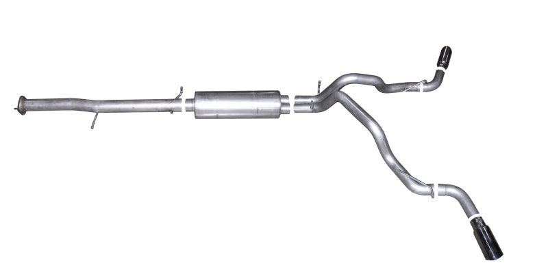 Gibson 07-09 GMC Sierra 1500 Denali 6.2l 3in Cat-Back Dual Extreme Exhaust - Stainless - Mammoth Racing -
