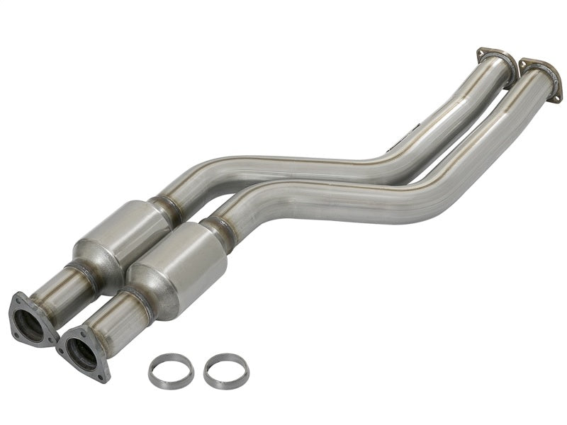 aFe Direct Fit Catalytic Converter 05-08 BMW Z4 M Roadster/Coupe (E85/E86) L6 3.2L (S54) - Mammoth Racing -