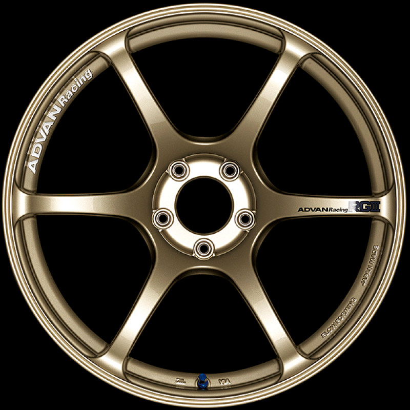 Advan RGIII 17x8 +38 5-114.3 Racing Gold Metallic Wheel - My Store