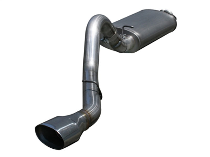 aFe MACHForce XP Exhausts Cat-Back SS-409 EXH CB Jeep Wrangler TJ 97-06 I6-4.0L - Mammoth Racing -