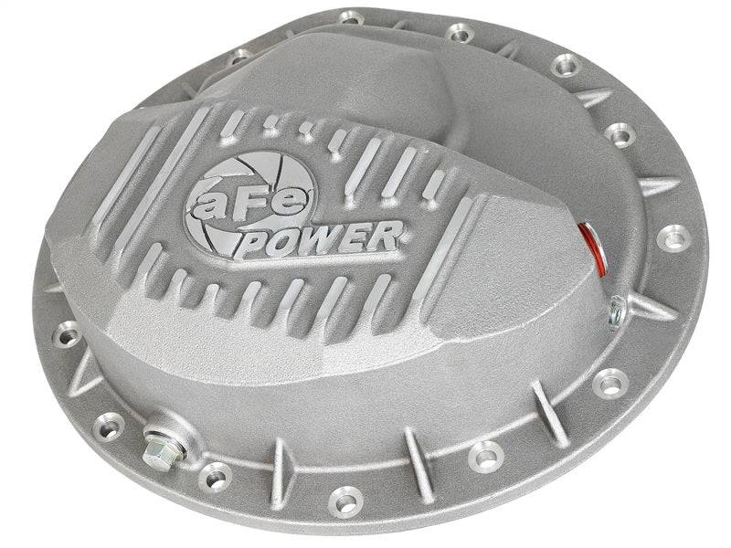 afe Front Differential Cover (Raw; Street Series); Dodge Diesel Trucks 03-12 L6-5.9/6.7L (td) - My Store