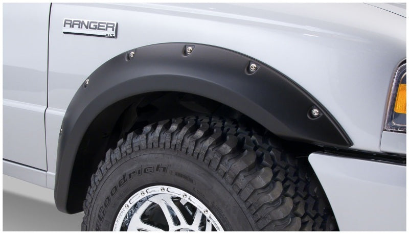 Bushwacker 93-11 Ford Ranger Pocket Style Flares 2pc - Black - My Store