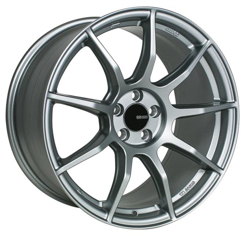Enkei TS9 18x8.5 5x100 45mm Offset 72.6mm Bore Platinum Grey - Mammoth Racing -