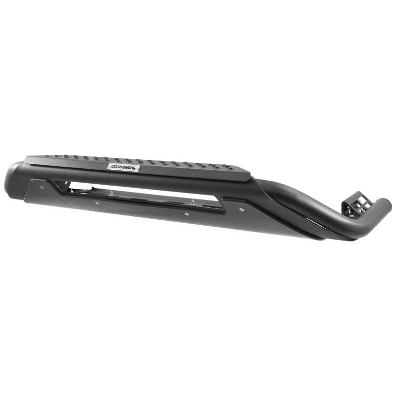Go Rhino RC3 LR Bull Bar Light-Ready Skid Plate (Front Guard Only No Lights/Brackets) - Tex. Blk - Mammoth Racing -
