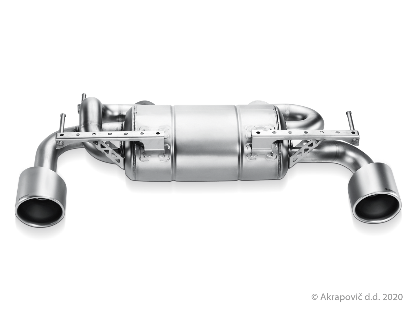 Akrapovic 09-17 Nissan 370Z Slip-On Line (SS) (Req. Tips) - My Store
