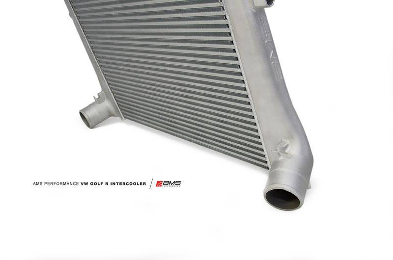 AMS Performance 2015+ VW Golf R MK7 Front Mount Intercooler Upgrade w/Cast End Tanks - My Store