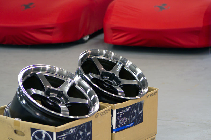 Advan GT 18x10.5 +15 5-114.3 Machining & Racing Metal Black Wheel (Special Order No Cancel) - My Store
