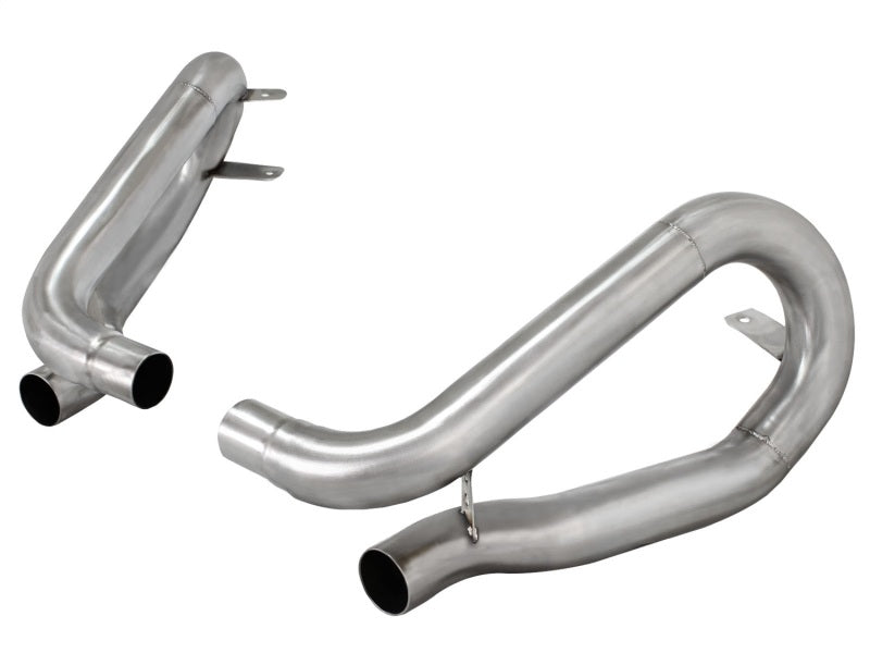 aFe Power MACHForce XP 2.5in Stainless Muffler Bypass 12-14 Porsche 911 (991) C2S 3.8L - Mammoth Racing -