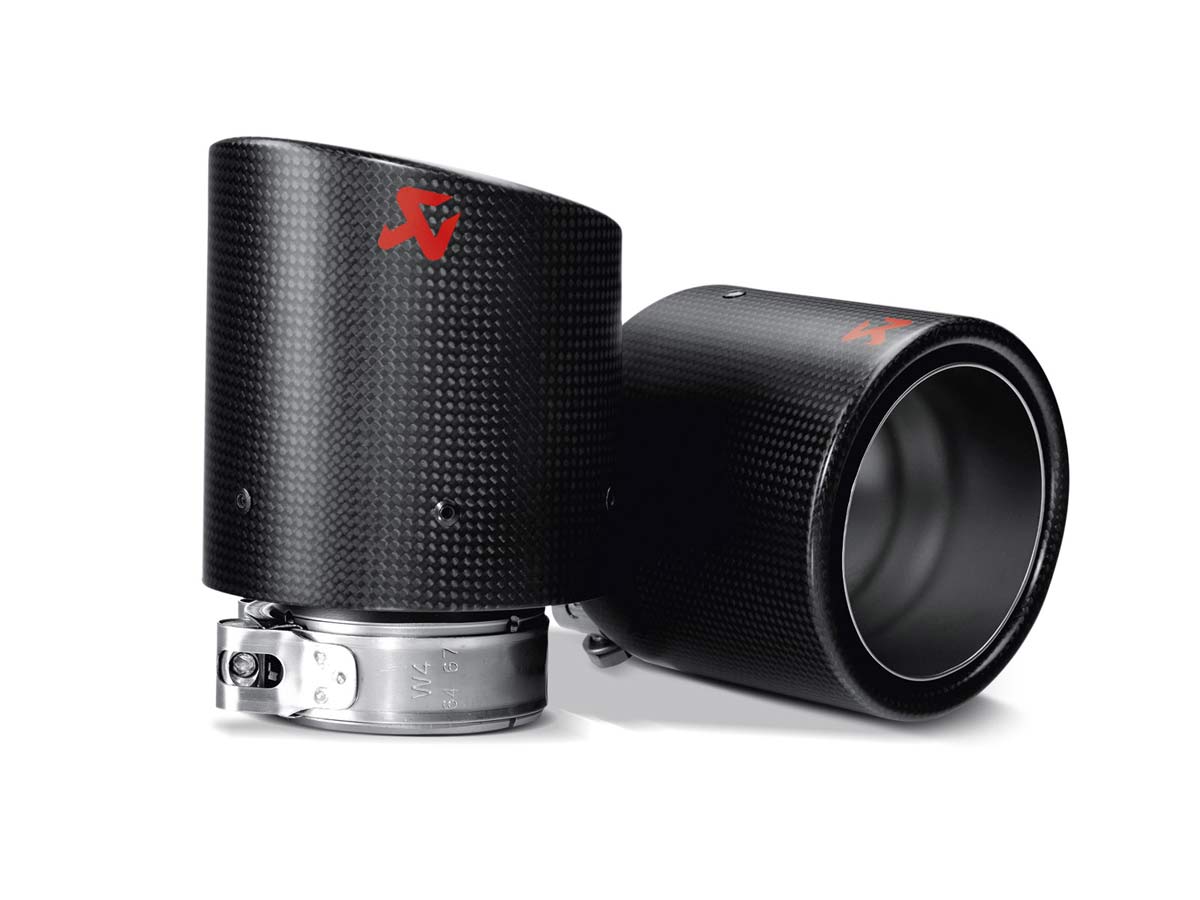 Akrapovic 09-12 Volkswagen Golf GTD (VI) Tail Pipe Set (Carbon) - My Store