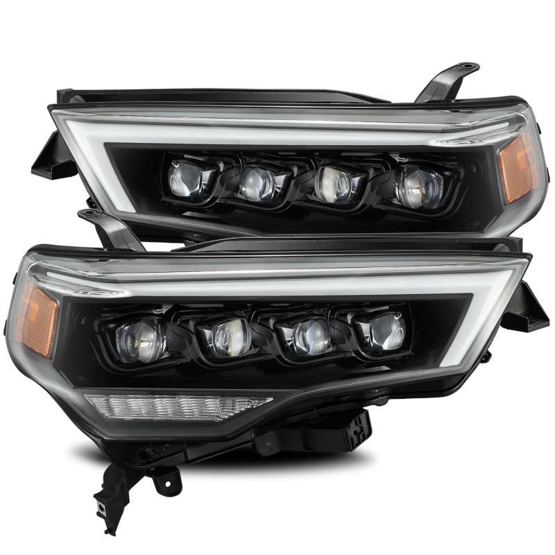 AlphaRex 14-20 Toyota 4Runner NOVA LED Proj Headlights Plank Style Alpha Black w/Activation Light - My Store