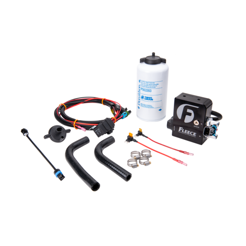 Fleece Performance 11-16 GM 2500/3500 Duramax Auxiliary Heated Fuel Filter Kit - Mammoth Racing -