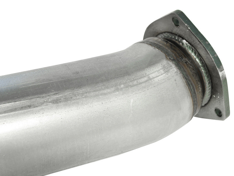 aFe ATLAS 5in Alum Steel DPF-Back Exhaust System 2007-10 GM Diesel Trucks V8-6.6L (td) - Mammoth Racing -