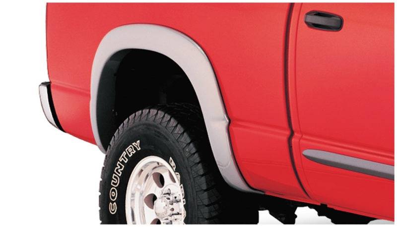 Bushwacker 02-05 Dodge Ram 1500 Fleetside OE Style Flares 2pc 75.9/76.3/97.9in Bed - Black - Mammoth Racing -