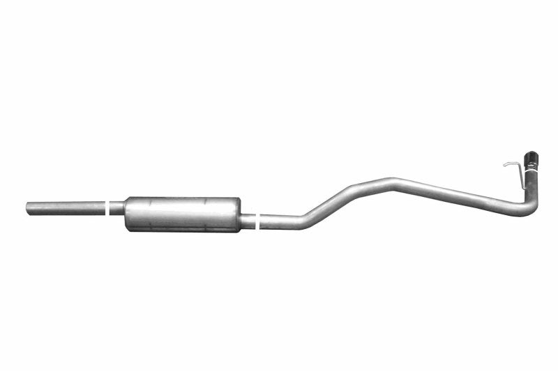 Gibson 95-99 Toyota Tacoma Base 2.4l 2.5in Cat-Back Single Exhaust - Stainless - Mammoth Racing -