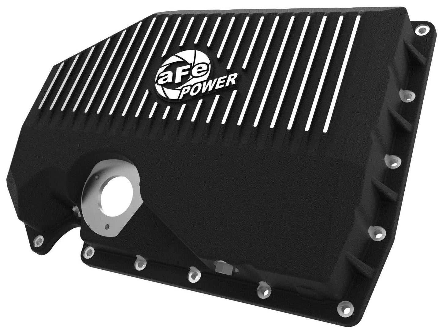 aFe 05-19 VW 1.8L/2.0L w/ Oil Sensor Engine Oil Pan Black POWER Street Series w/ Machined Fins - My Store