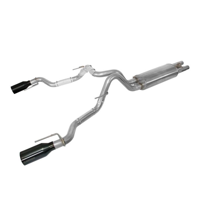 Corsa 14397GNM 3.0 Inch Cat-Back Sport Dual Rear Exhaust 5 Inch Gunmetal Tips - Mammoth Racing -