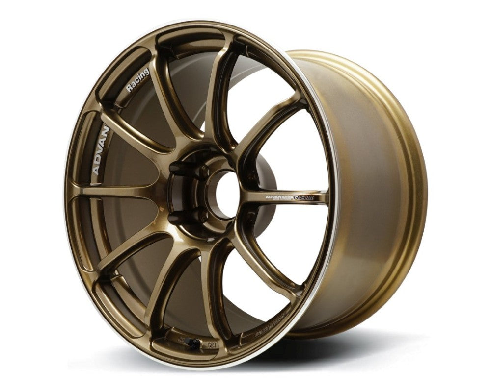 Advan RSIII 18x10 +35 5-114.3 Umber Bronze Metallic & Ring Wheel - My Store