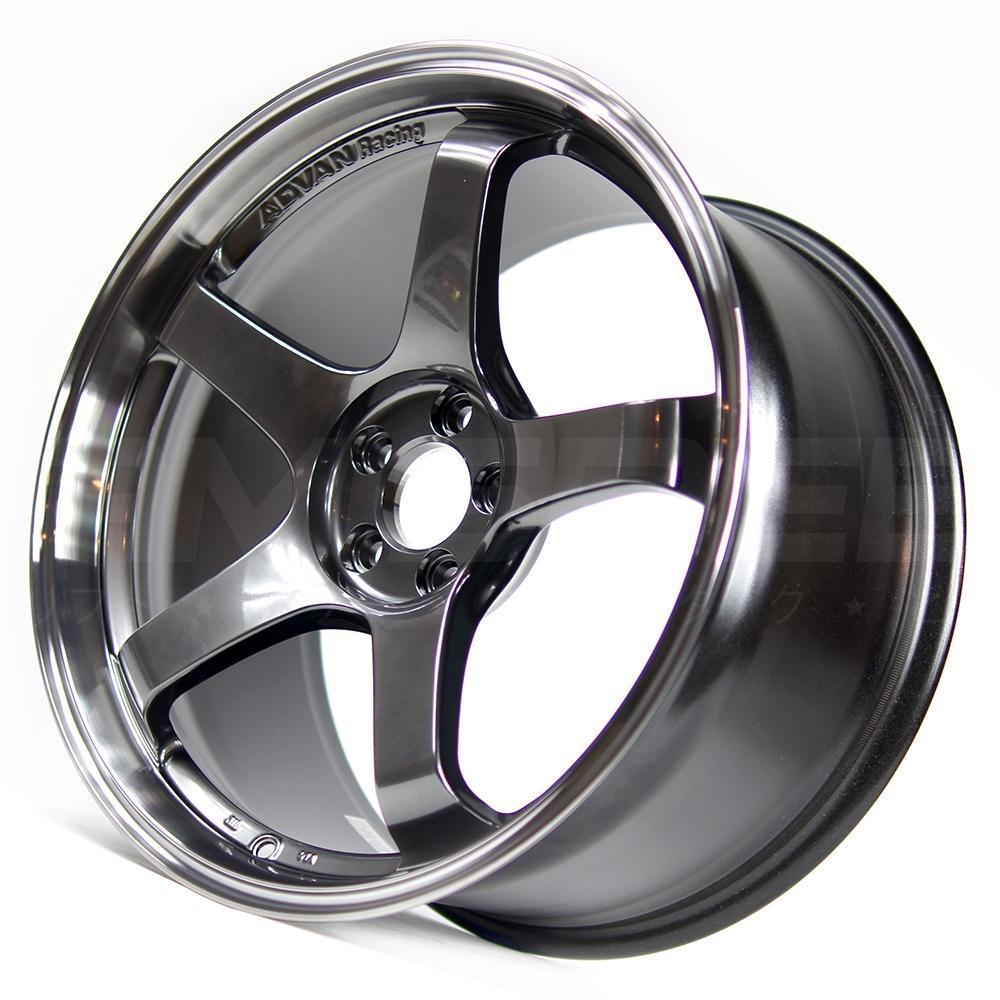 Advan GT 18x10.5 +15 5-114.3 Machining & Racing Metal Black Wheel (Special Order No Cancel) - My Store