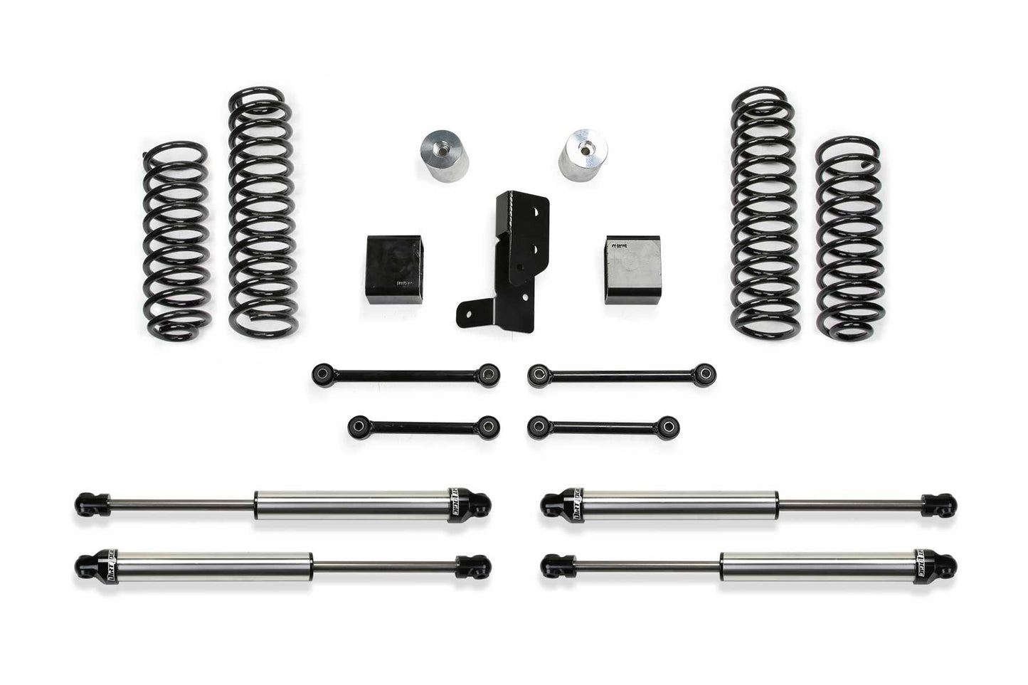 Fabtech 2021 Jeep JL 4XE 4 Dr 3in Sport System w/ SHK EXT - Mammoth Racing -